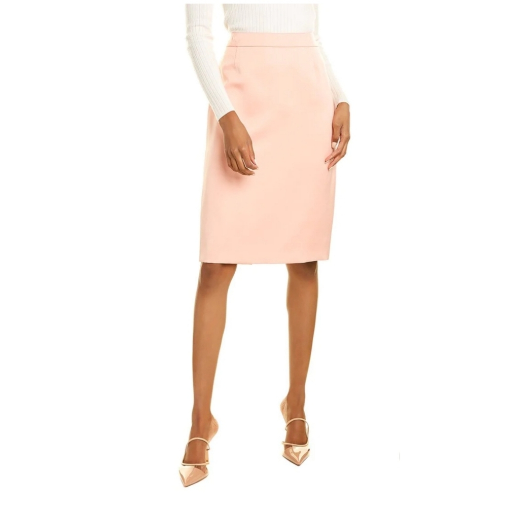 Escada Ravas Pencil Skirt Size 34 Color Gladiola Light (…